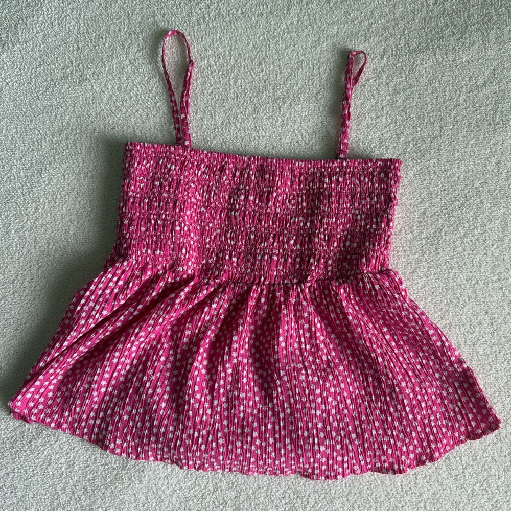 Juniors XS | AE Babydoll Top with Removable Straps